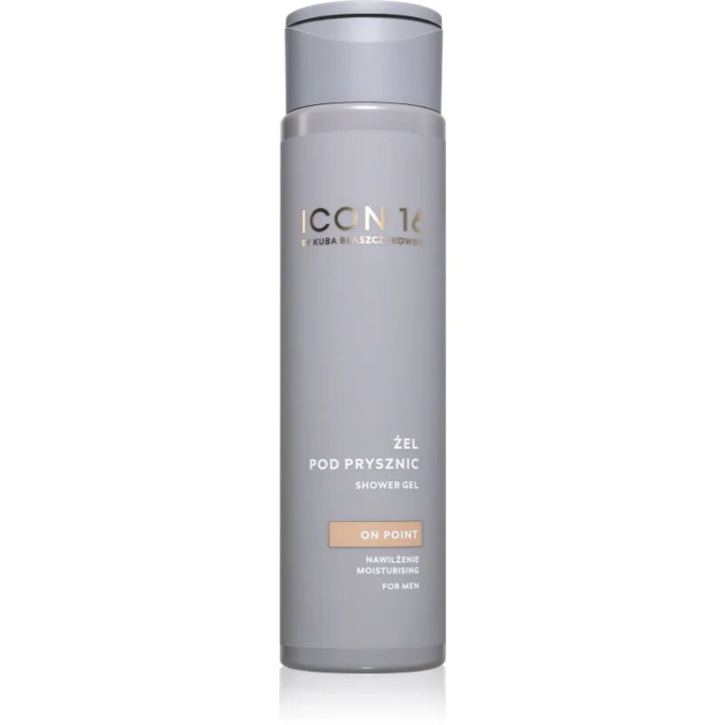 beBIO ICON16 On Point vlažilen gel za prhanje za moške 300 ml