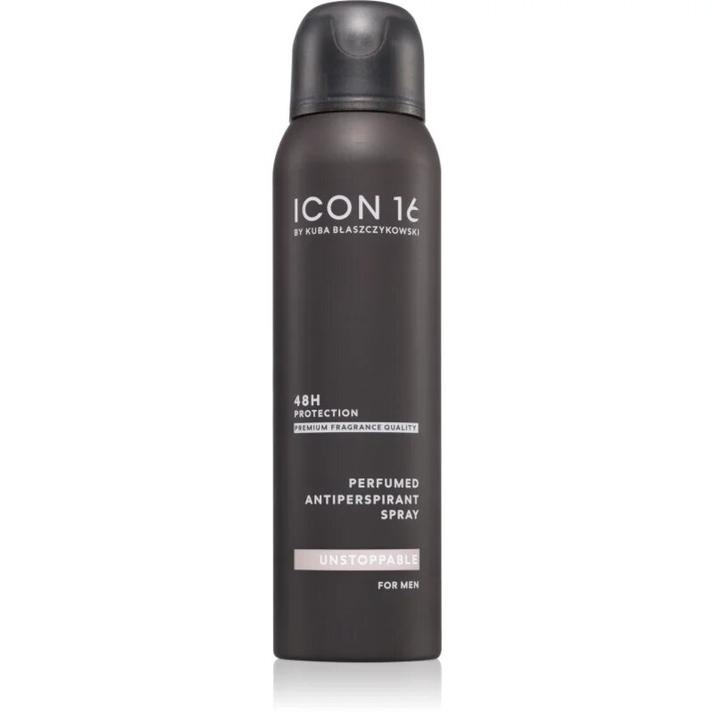beBIO ICON16 Unstoppable antiperspirant v pršilu za moške 150 ml