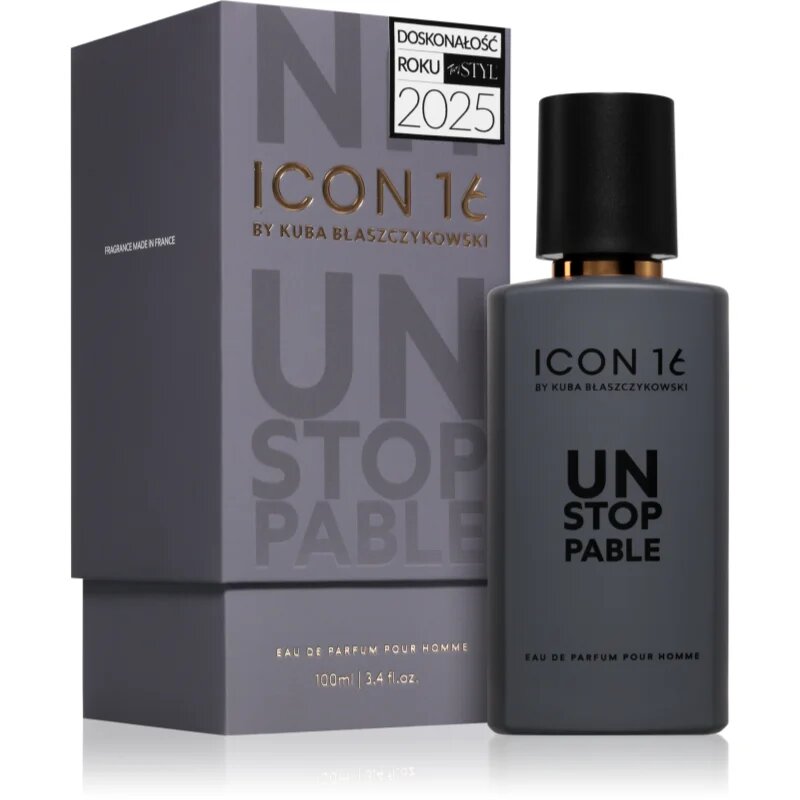 beBIO ICON16 Unstoppable parfumska voda za moške 100 ml