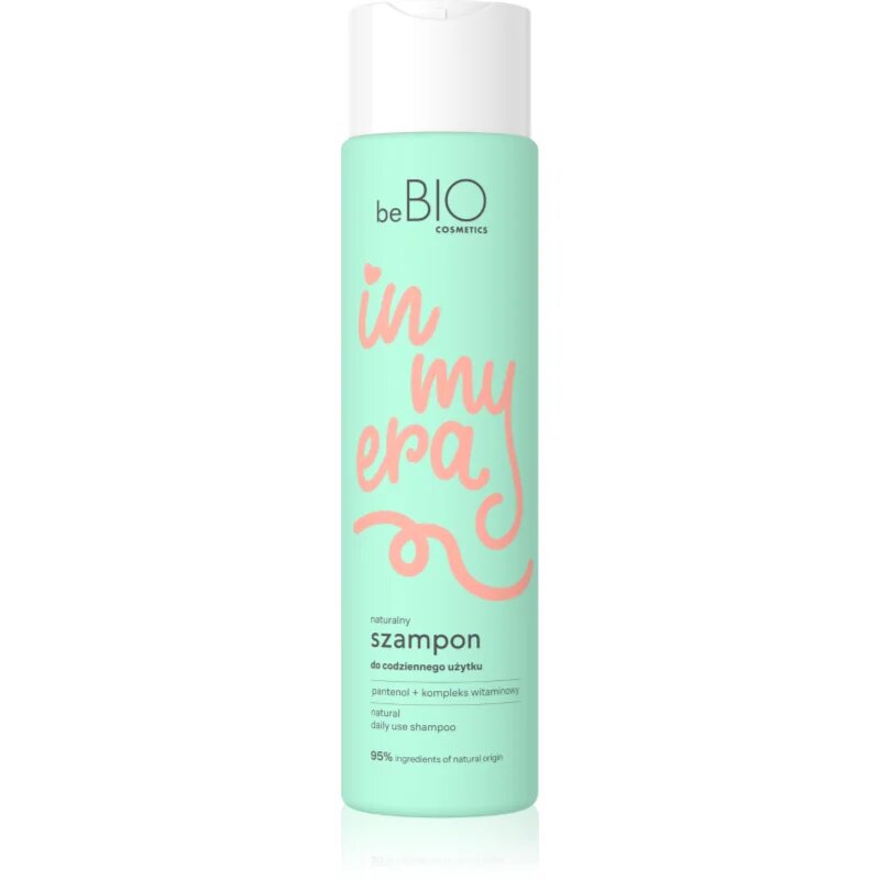 beBIO In My Era Natural Daily Use šampon za vsakodnevno umivanje las 300 ml