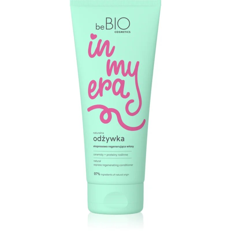 beBIO In My Era Natural Express Hair Repair regeneracijski balzam za suhe in poškodovane lase 200 ml