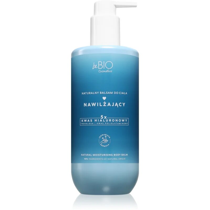 beBIO Moisturizing vlažilni losjon za telo 350 ml
