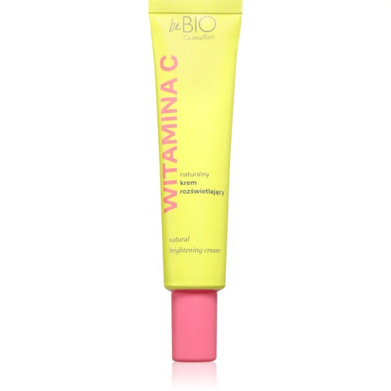 beBIO Natural Brightening Cream posvetlitvena krema za obraz 40 ml