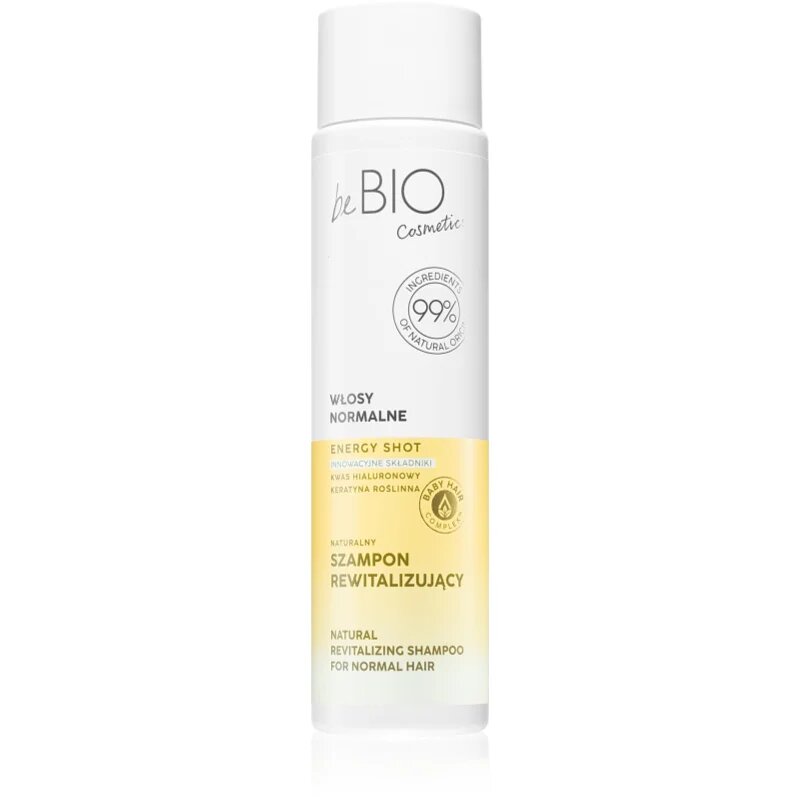 beBIO Normal Hair revitalizacijski šampon za normalne lase 300 ml
