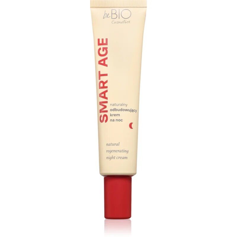 beBIO Smart Age nočna krema za obraz z regeneracijskim učinkom 40 ml