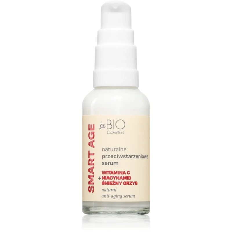 beBIO Smart Age pomlajevalni serum za obraz vrat in dekolte 30 ml