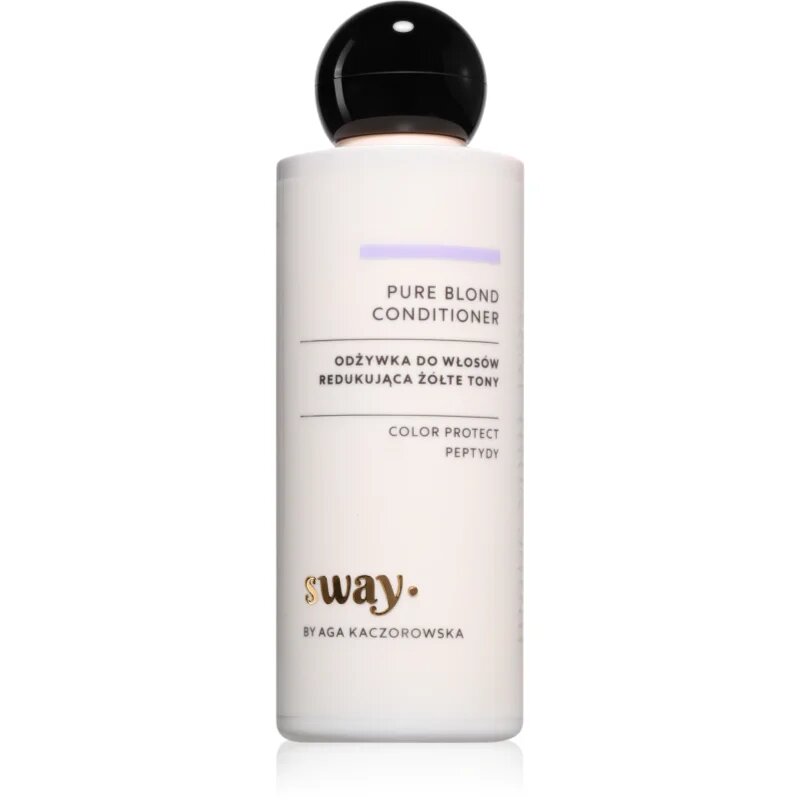 beBIO SWAY Pure Blond balzam proti rumenim tonom 200 ml