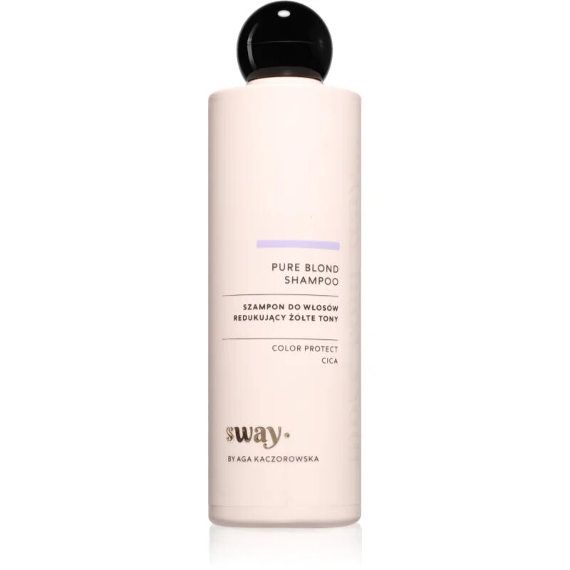 beBIO SWAY Pure Blond šampon proti rumenim tonom 300 ml