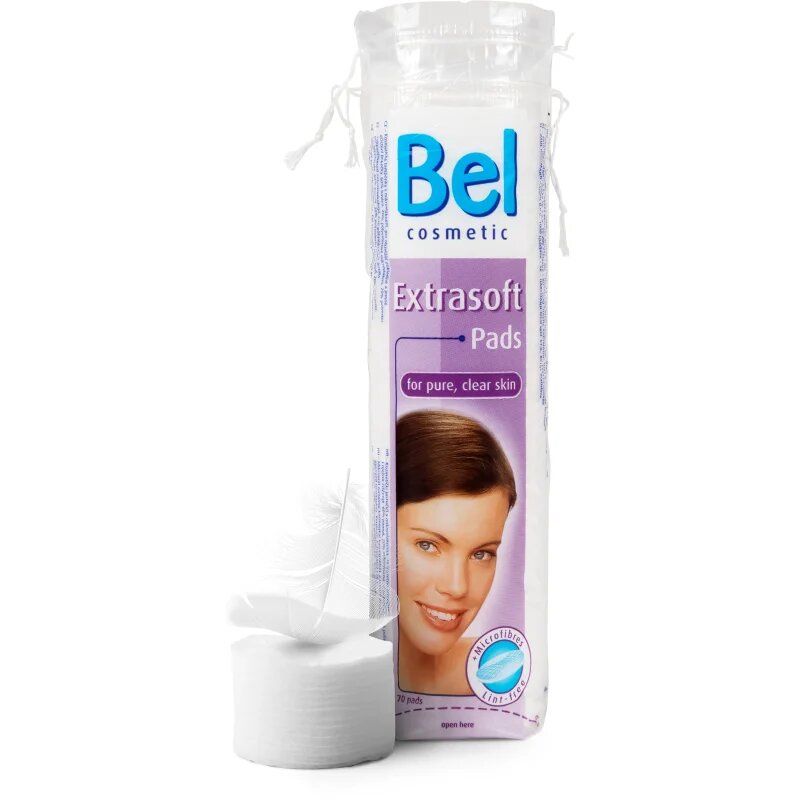 Bel Extra Soft blazinice za odstranjevanje ličil 70 kos