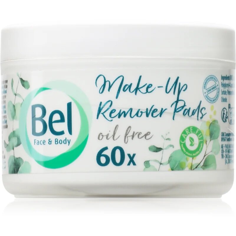Bel Face & Body blazinice za odstranjevanje ličil z aloe vero 60 kos