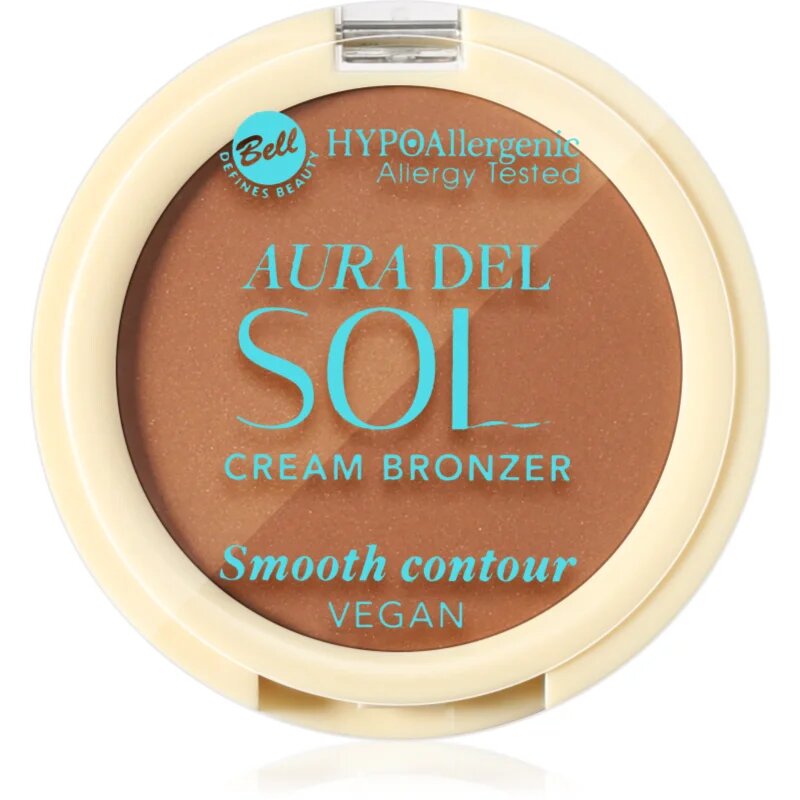 Bell HYPOallergenic Aura Del Sol kremasti bronzer odtenek 01 Golden Mirage 4.5 g