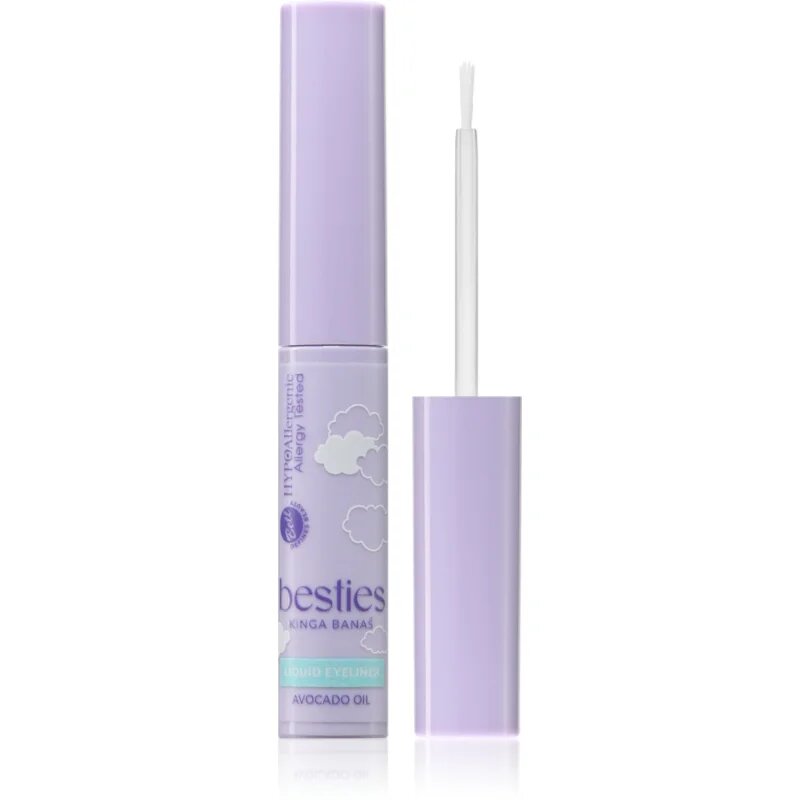 Bell Hypoallergenic Besties tekoče črtalo za oči odtenek 01 Blackest Night 4 g