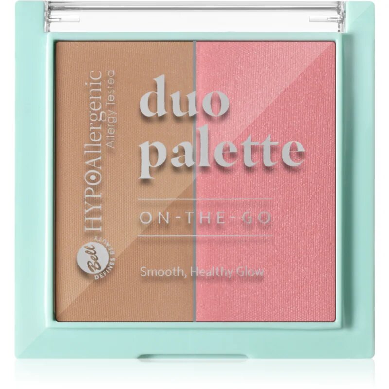 Bell HYPOallergenic Duo Palette paleta za konture obraza 10 g
