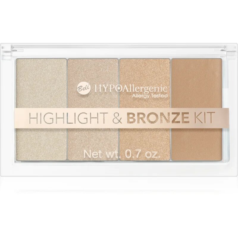 Bell Hypoallergenic paleta za konture in posvetlitev 20 g