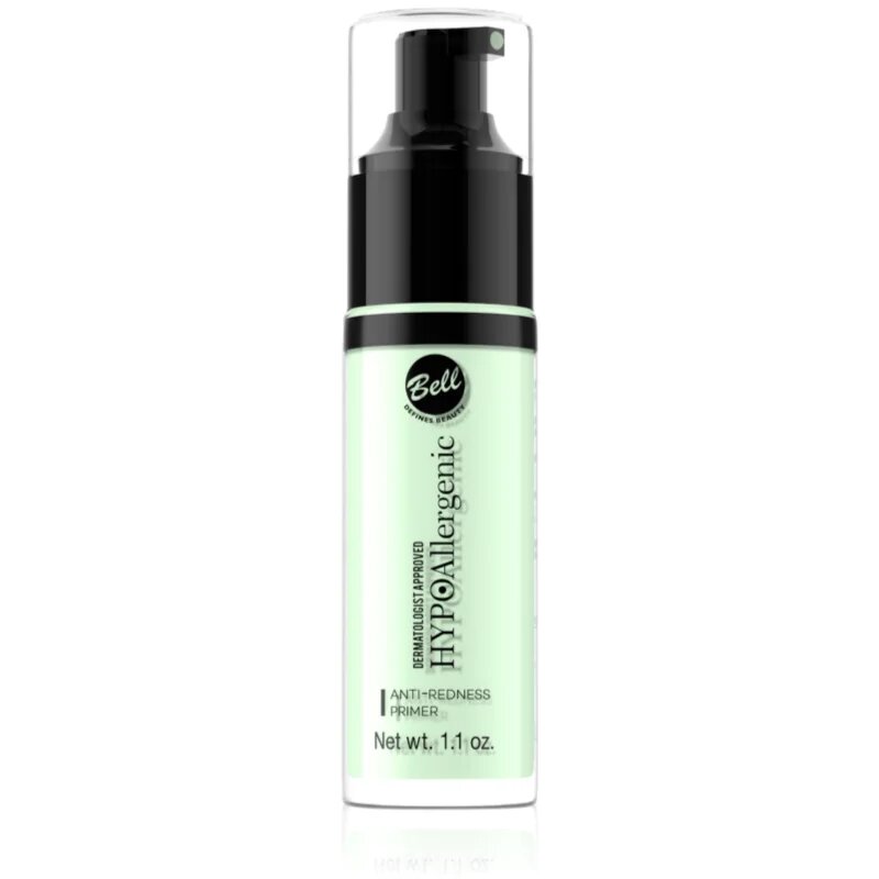 Bell Hypoallergenic podlaga za make-up za zmanšanje rdečice 30 g