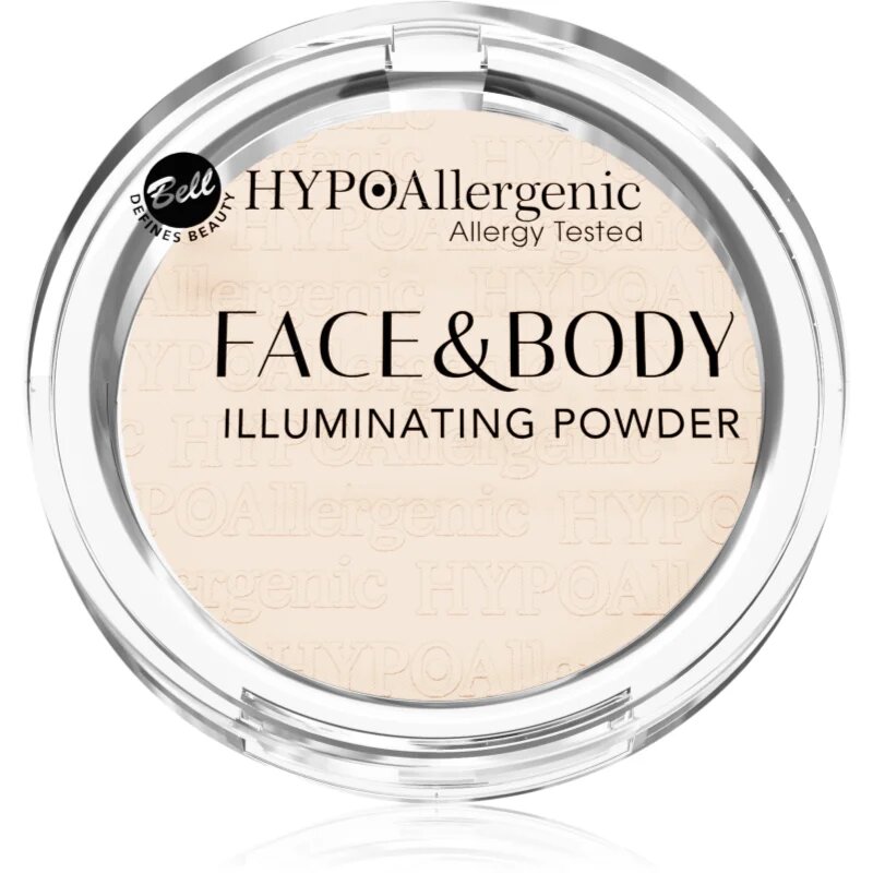 Bell Hypoallergenic puder za osvetljevanje odtenek 01 Cool 6 g