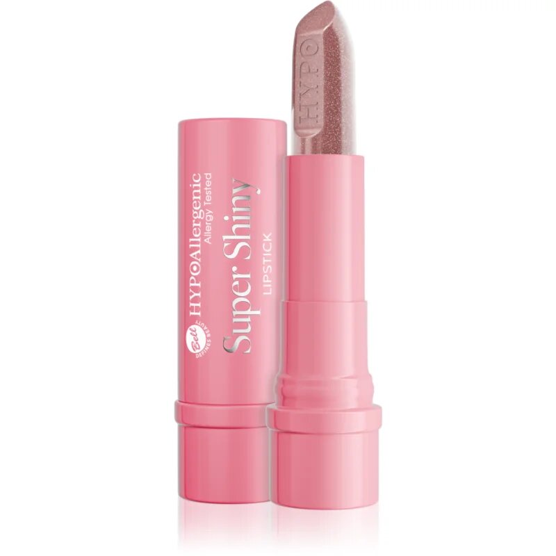 Bell HYPOallergenic Super Shiny Lipstick vlažilna sijoča šminka odtenek 001 Charming Nude 4.2 g