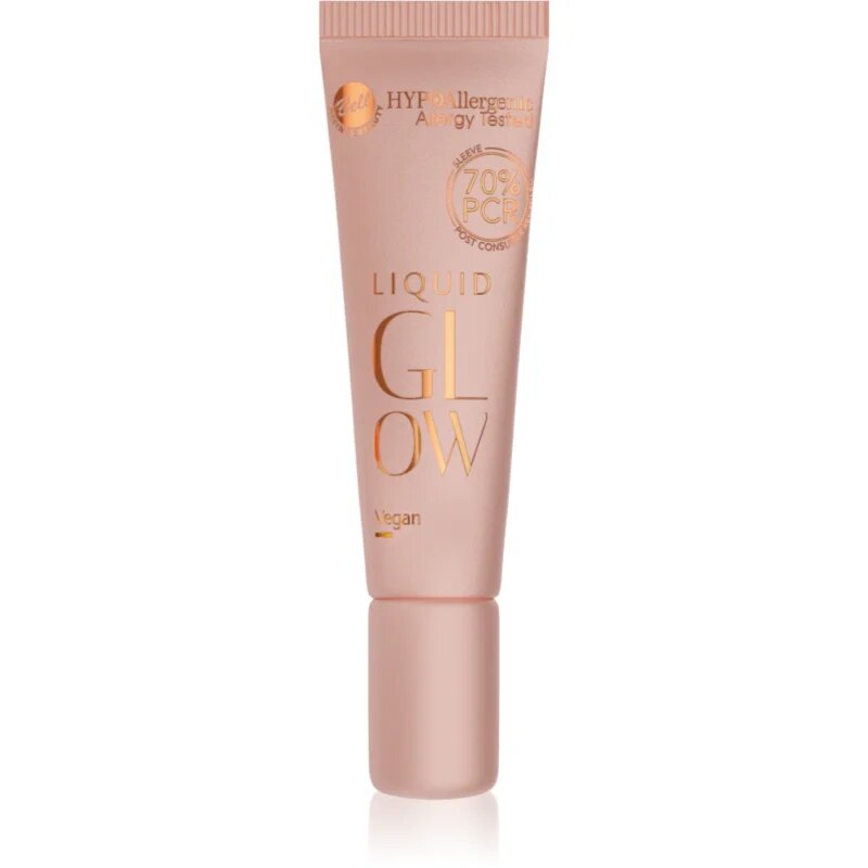 Bell HYPOallergenic tekoči osvetljevalec za obraz in telo odtenek 01 Sparkling Lotus 10 g