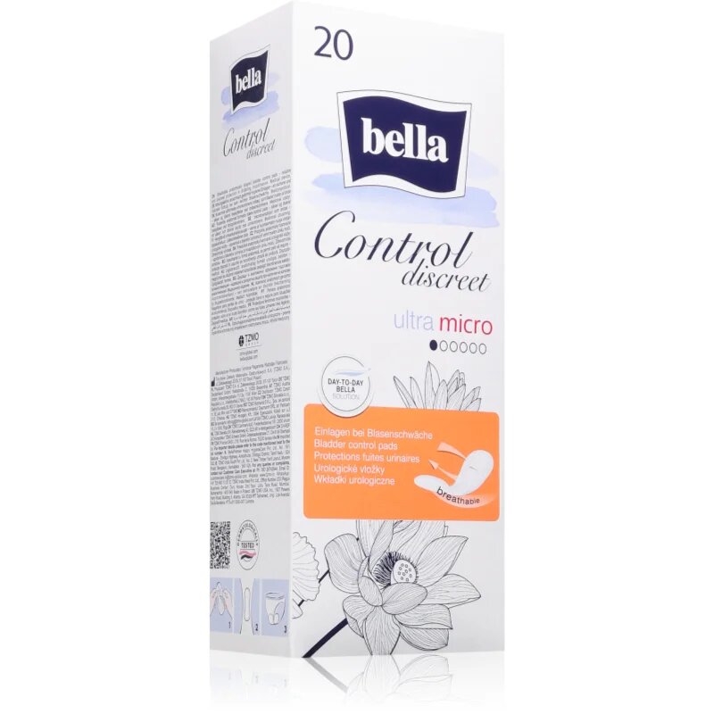 BELLA Control Discreet Ultra Micro vložki za inkontinenco 20 kos