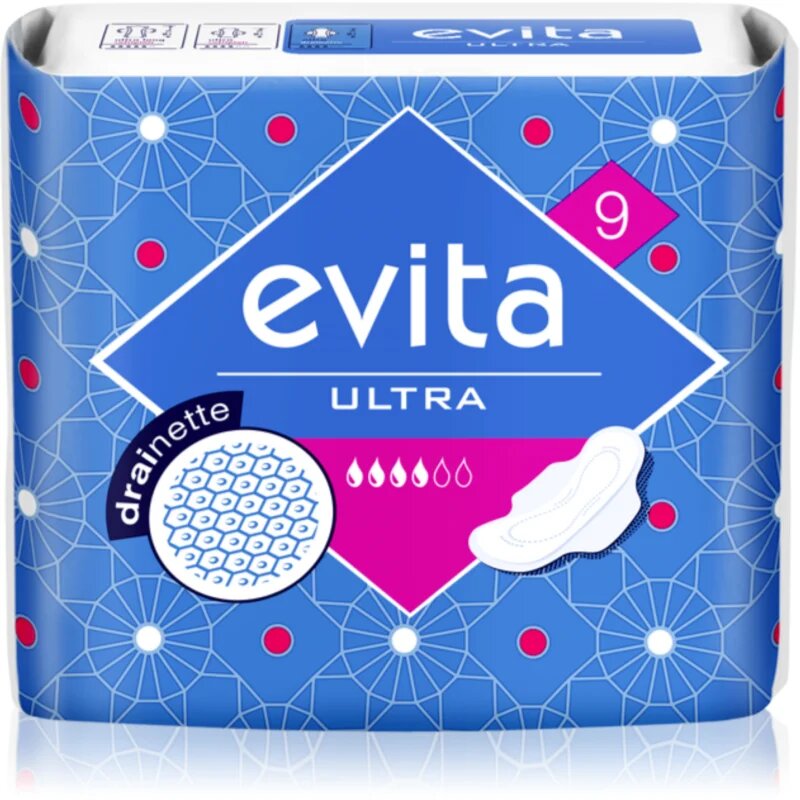 BELLA Evita Ultra Drainette vložki 9 kos