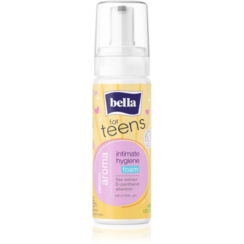 BELLA For Teens Aroma pena za umivanje za intimne predele za dekleta 150 ml