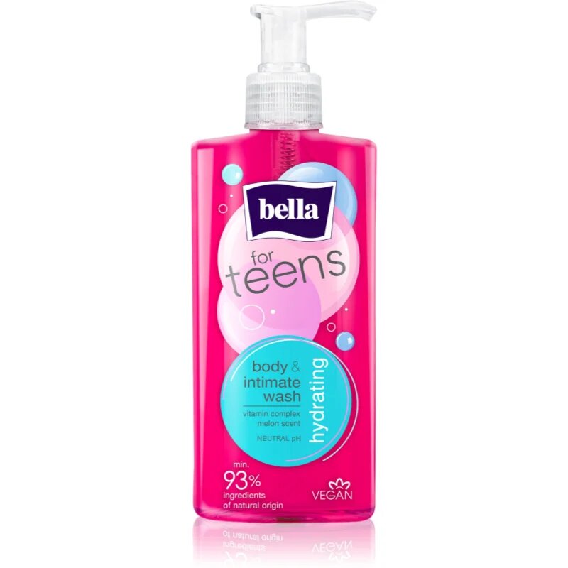 BELLA For Teens Body & Intimate Wash gel za intimno higieno 250 ml