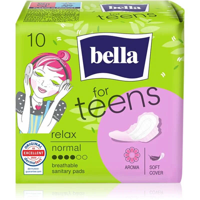 BELLA For Teens Relax vložki za dekleta 10 kos