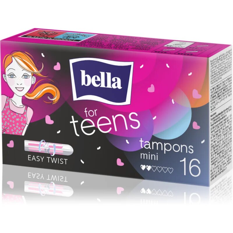 BELLA For Teens Tampons tamponi Mini 16 kos