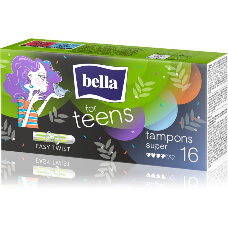 BELLA For Teens Tampons tamponi Super 16 kos