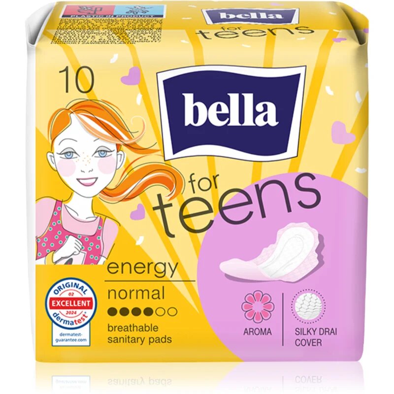 BELLA For Teens Ultra Energy vložki za dekleta 10 kos