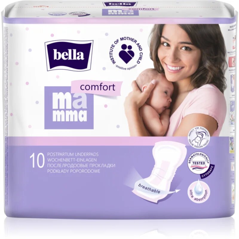 BELLA Mamma Comfort poporodni vložki 10 kos