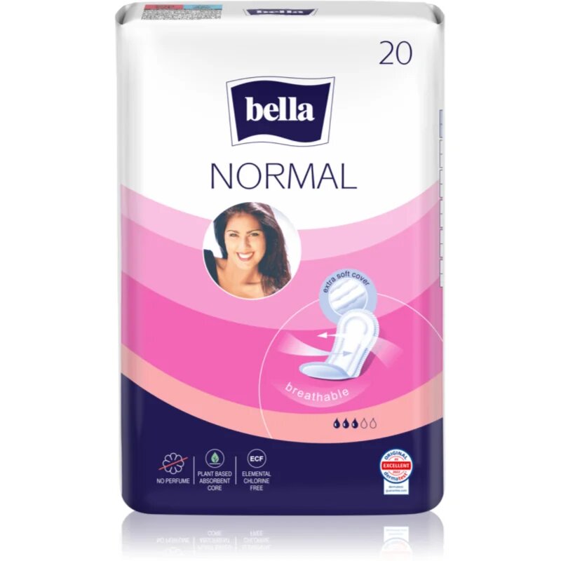BELLA Normal vložki 20 kos