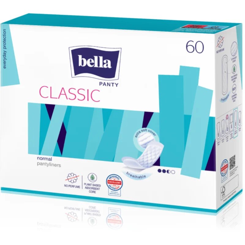 BELLA Panty Classic dnevni vložki 60 kos