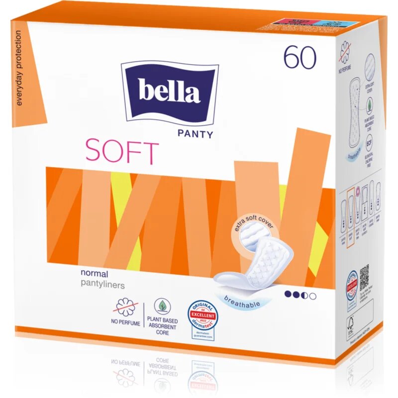 BELLA Panty Soft dnevni vložki 60 kos