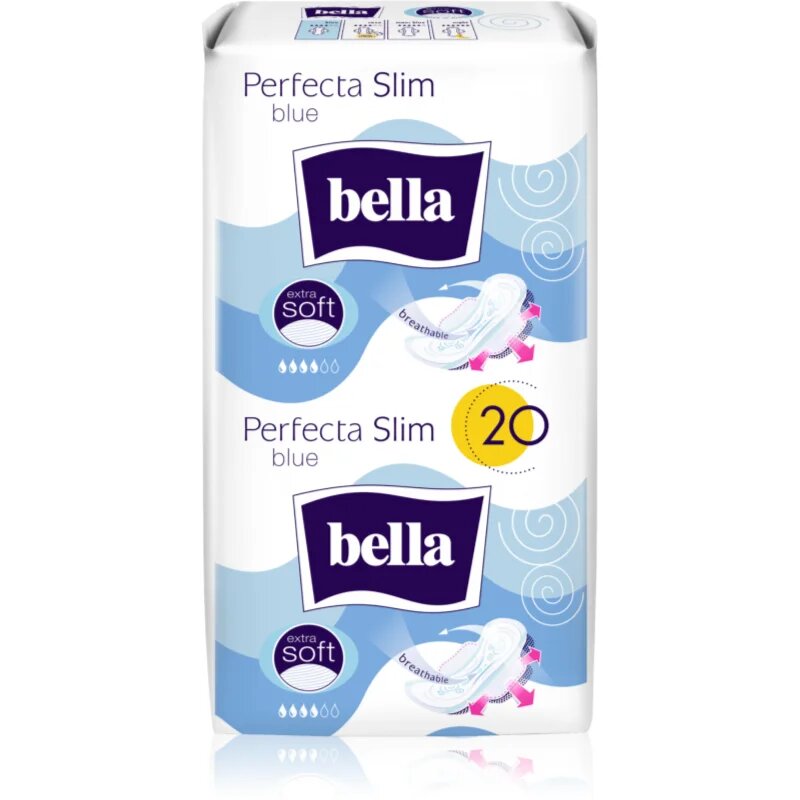 BELLA Perfecta Slim Blue vložki 20 kos