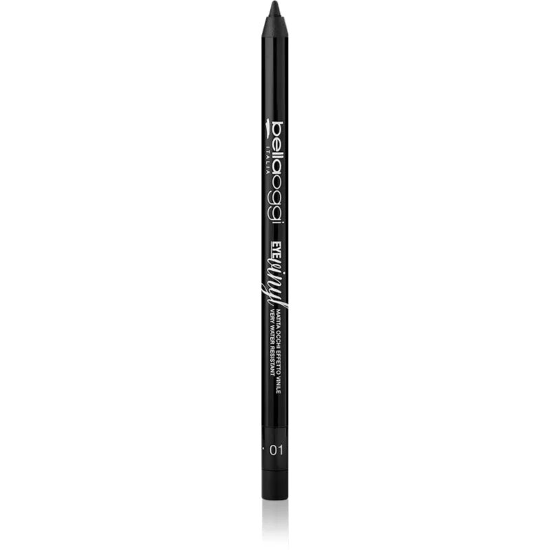 bellaoggi Eye Vinyl dolgoobstojni svinčnik za oči odtenek Black 01 0.58 g
