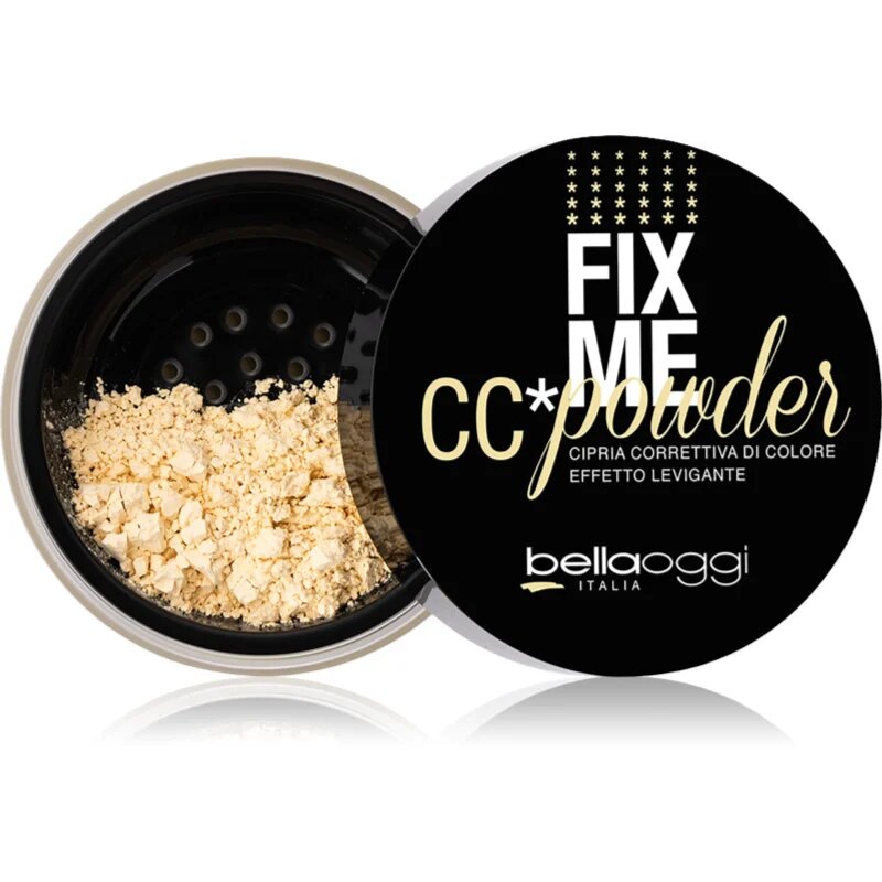 bellaoggi Fix Me CC Powder matirajoč puder v prahu odtenek Banana Shade 7.5 g