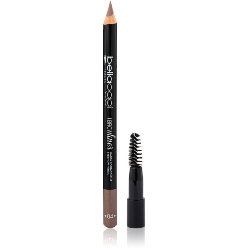 bellaoggi I Brow Liner svinčnik za obrvi s krtačko odtenek Medium Brown 11 g