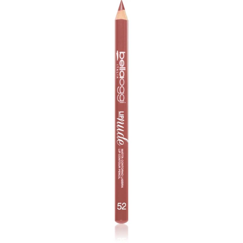 bellaoggi Lip Nude mat svinčnik za ustnice odtenek 52 Natural 1.1 g