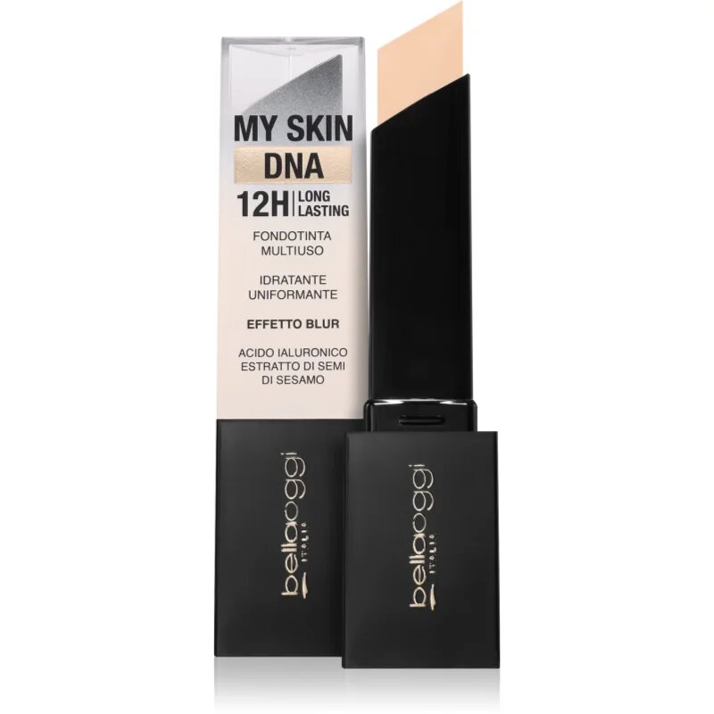 bellaoggi My Skin DNA kremasti dolgoobstojni tekoči puder v paličici odtenek 15N - Neutral Beige 10 ml