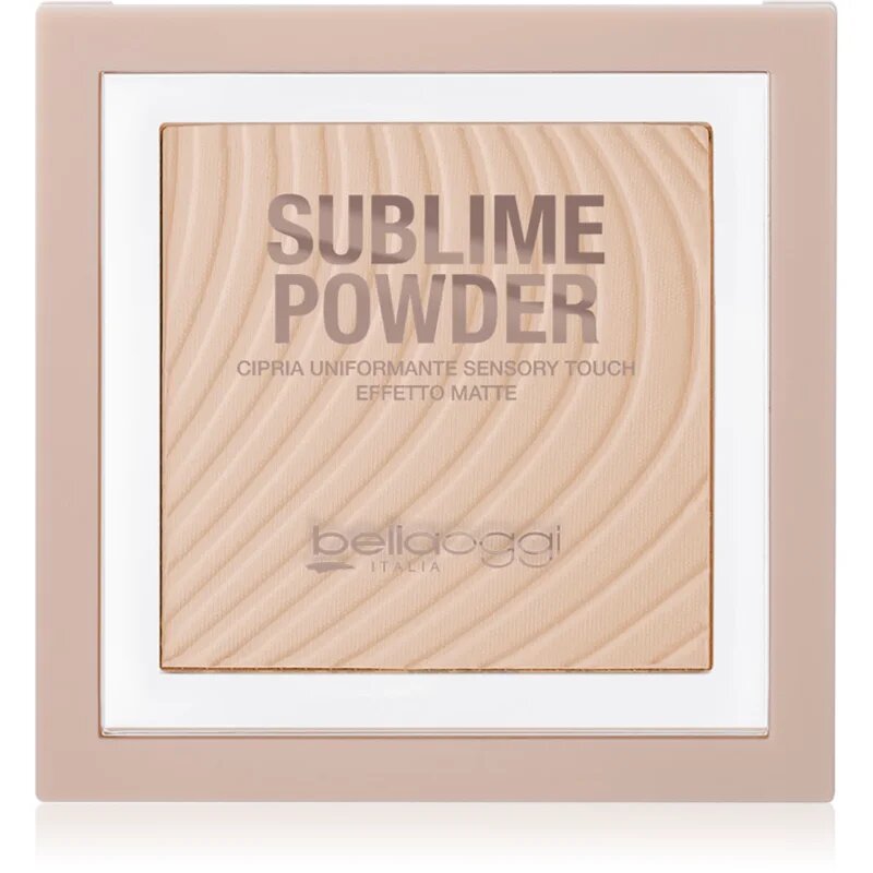 bellaoggi Sublime Powder kompaktni puder z mat učinkom odtenek Golden Sand 9 g