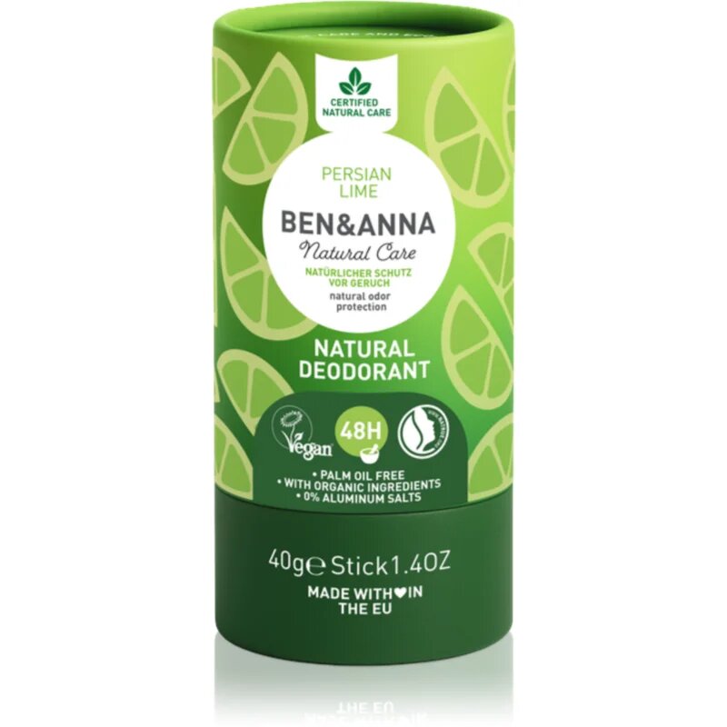 BEN&ANNA Natural Deodorant Persian Lime trdi deodorant 40 g