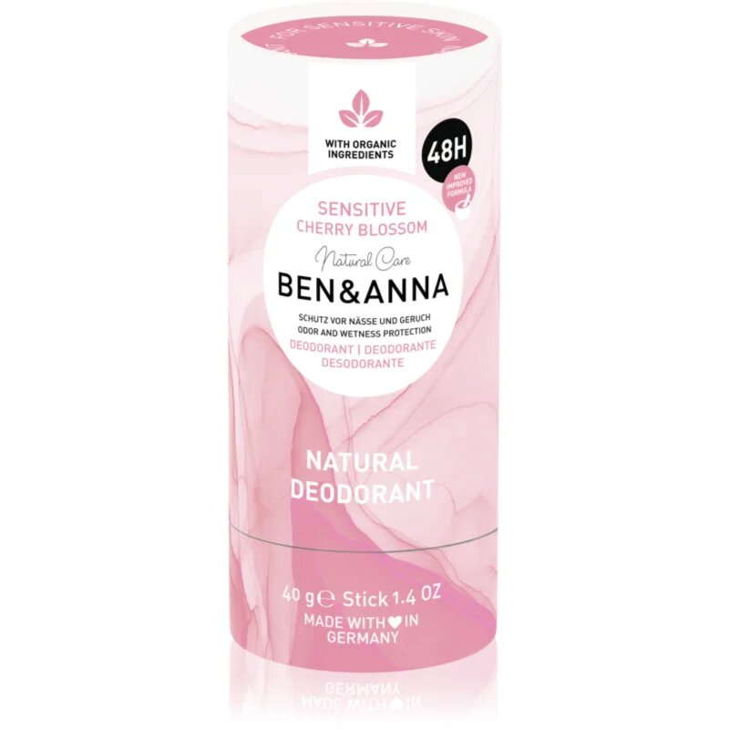 BEN&ANNA Sensitive Cherry Blossom trdi deodorant 40 g