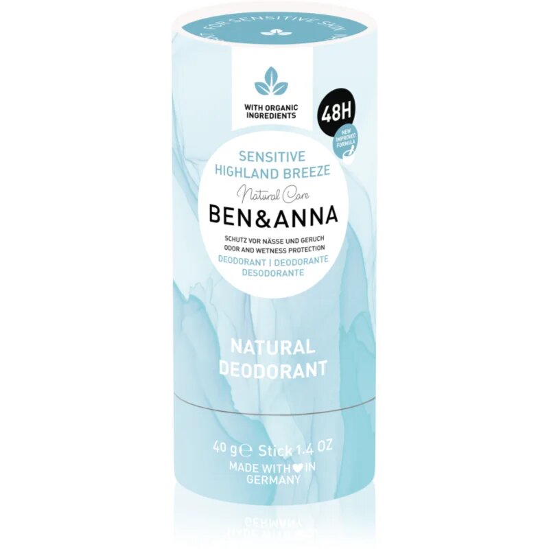 BEN&ANNA Sensitive Highland Breeze trdi deodorant 40 g