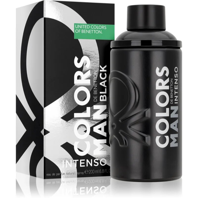 Benetton Colors de Man Black Intenso toaletna voda za moške 200 ml