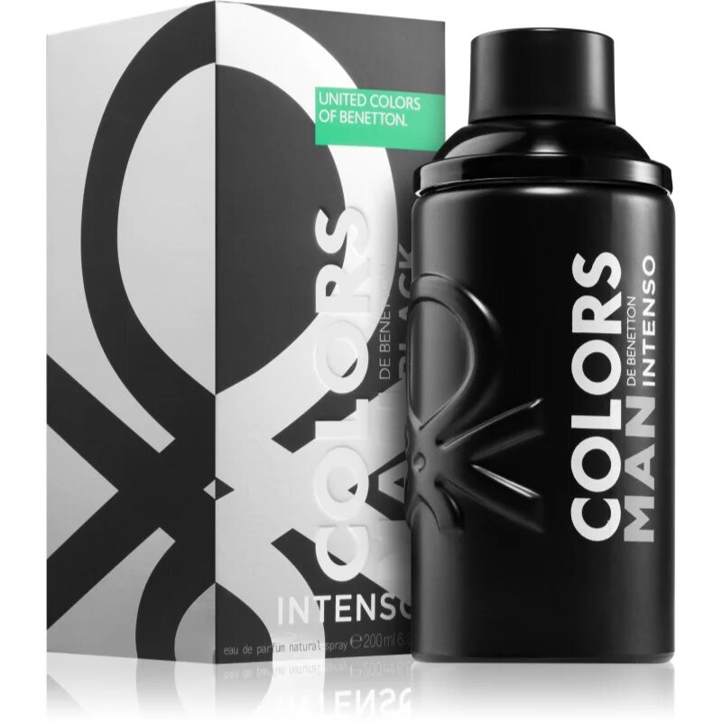 Benetton Colors de Man Black Intenso toaletna voda za moške 200 ml