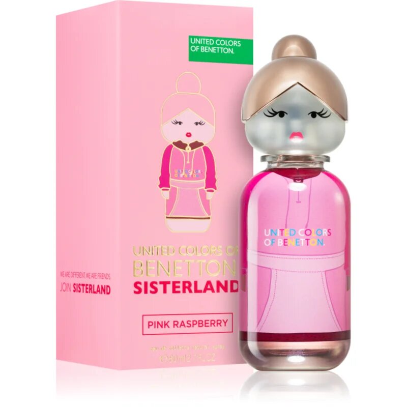 Benetton Sisterland Pink Raspberry toaletna voda za ženske 80 ml