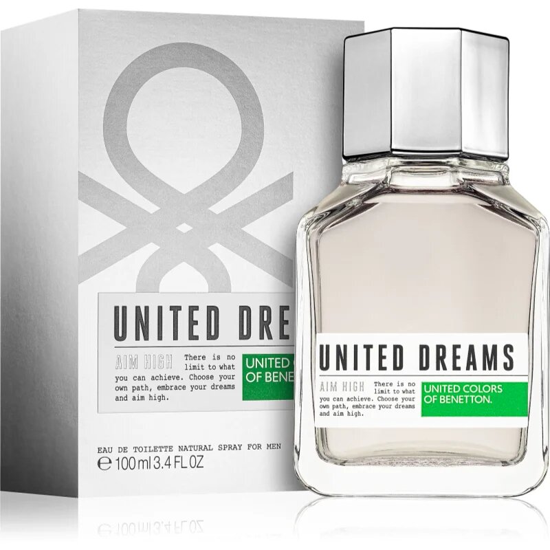 Benetton United Dreams for him Aim High toaletna voda za moške 100 ml