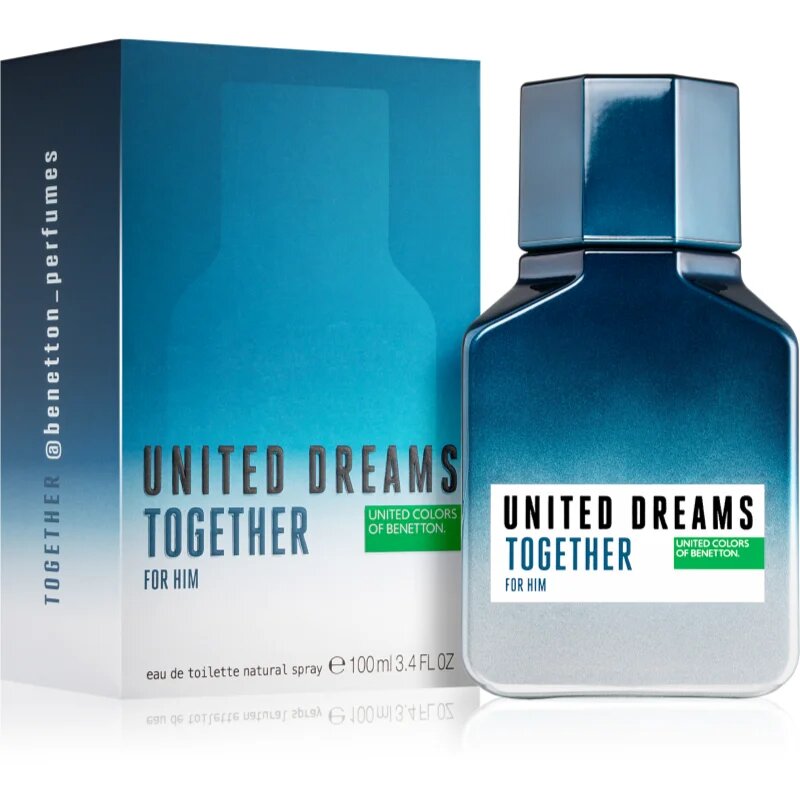 Benetton United Dreams for him Together toaletna voda za moške 100 ml