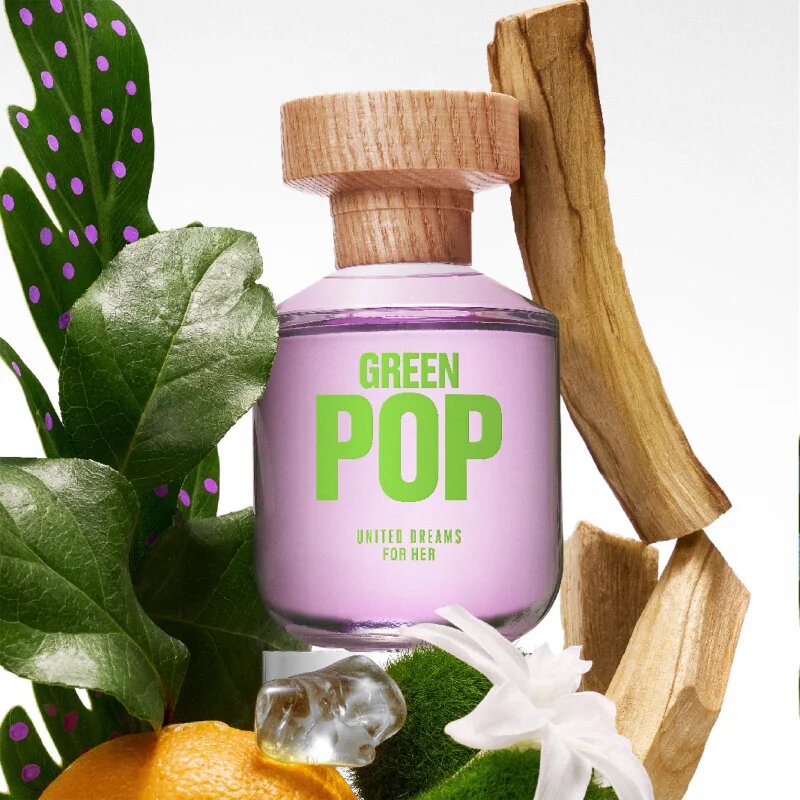 Benetton United Dreams Green Pop For Her toaletna voda za ženske 80 ml